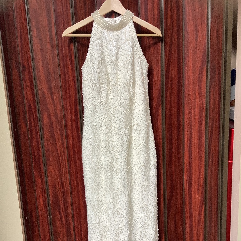 Pearl Lace Wedding Dress